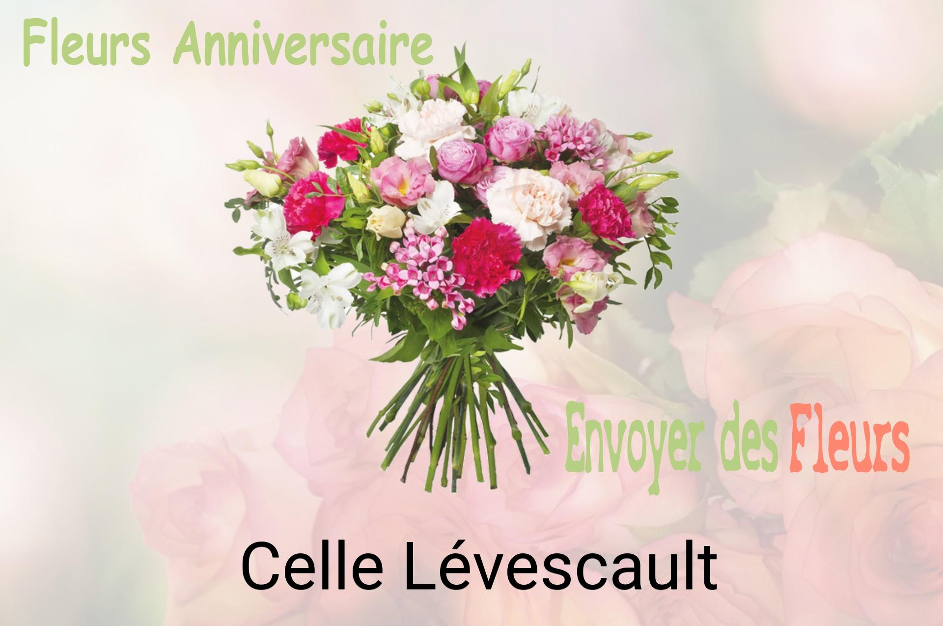 Bouquet de fleurs d’anniversaire livré à Celle-Lévescault